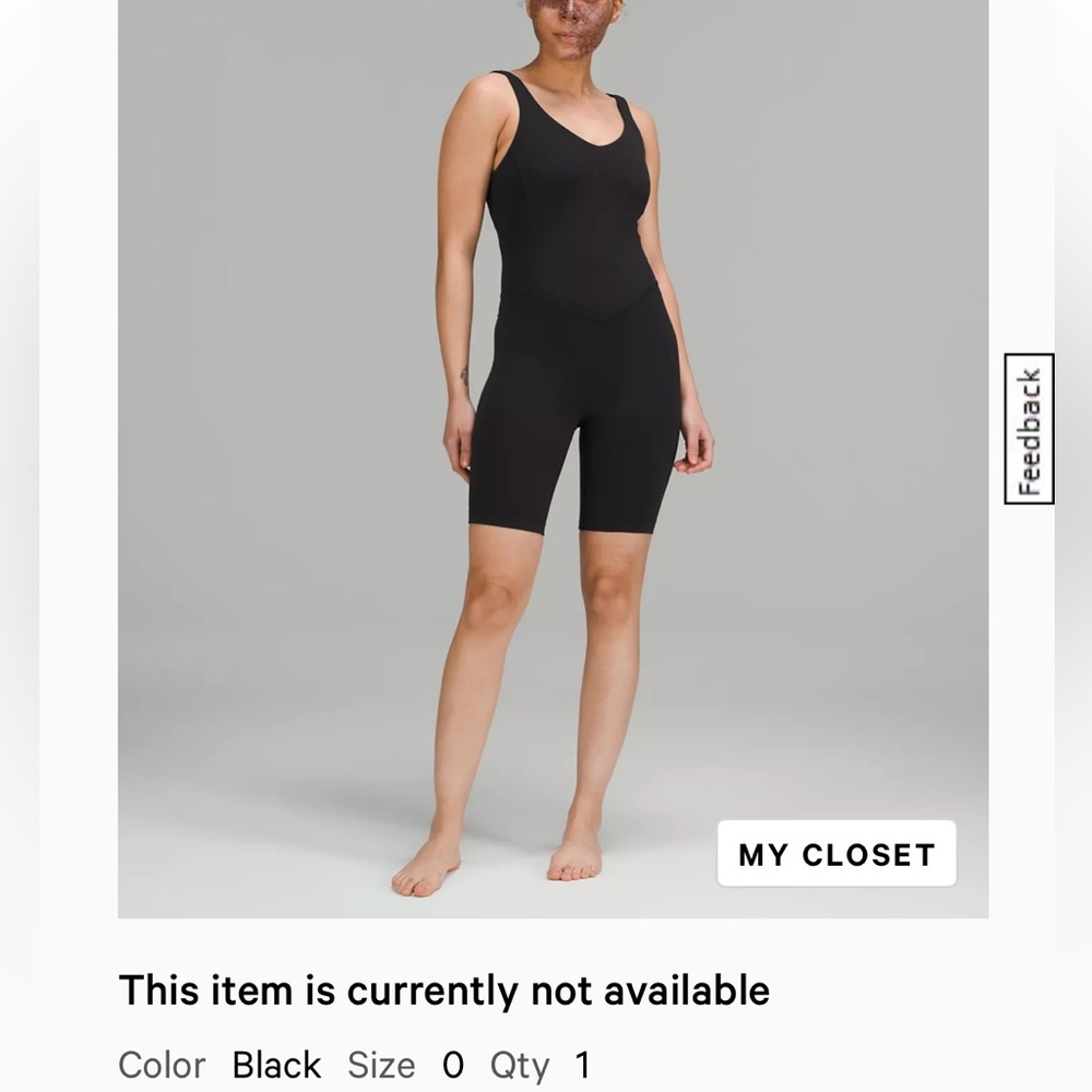 Lululemon Bodysuit